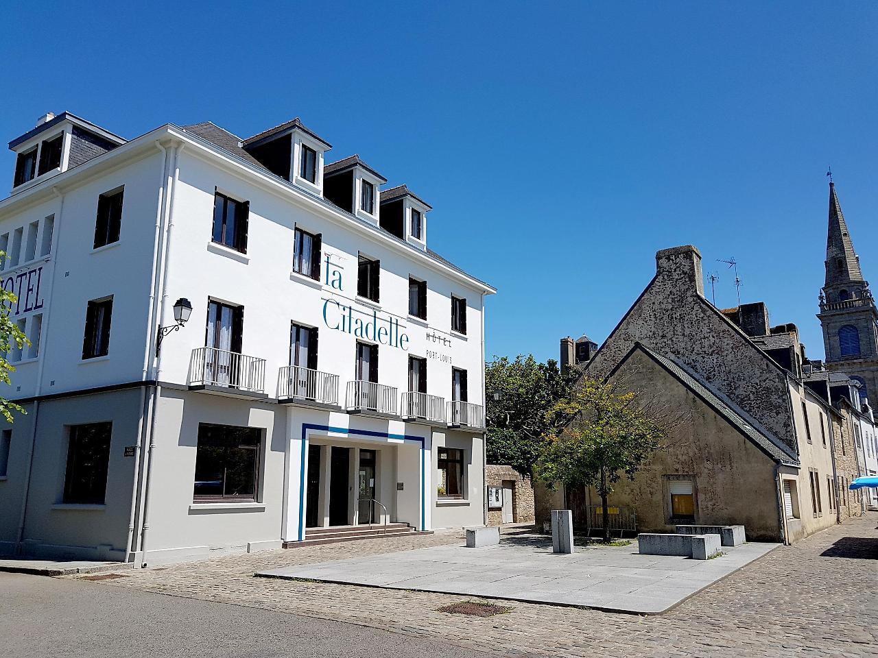 Hotel Spa De La Citadelle Lorient Port-Louis Exterior foto