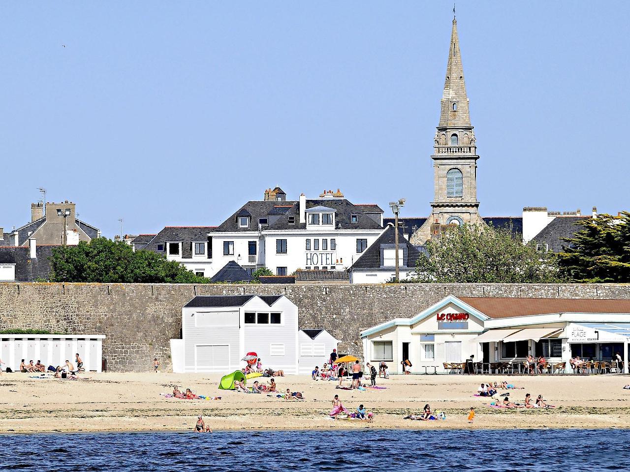 Hotel Spa De La Citadelle Lorient Port-Louis Exterior foto