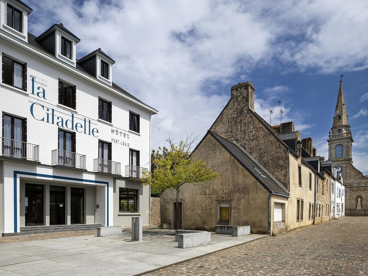 Hotel Spa De La Citadelle Lorient Port-Louis Exterior foto